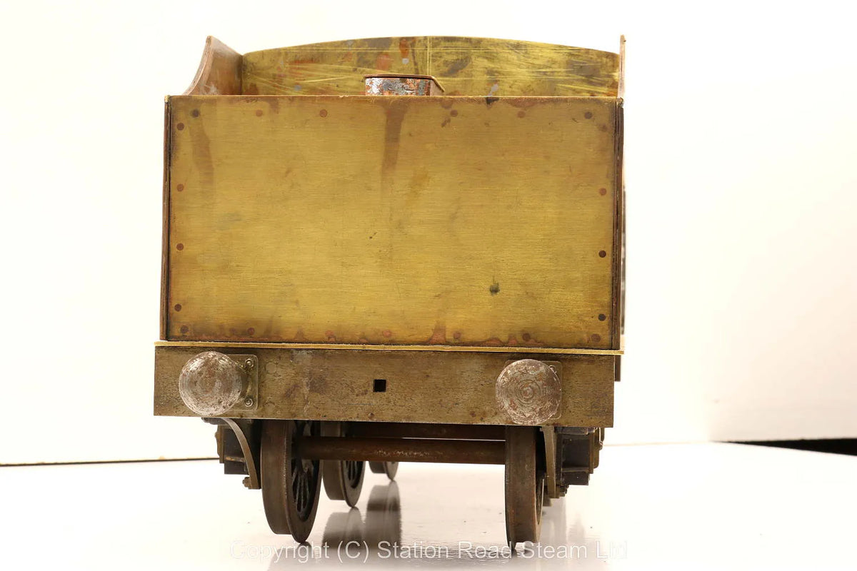 3 1/2 inch gauge LMS Mogul, running chassis with tender