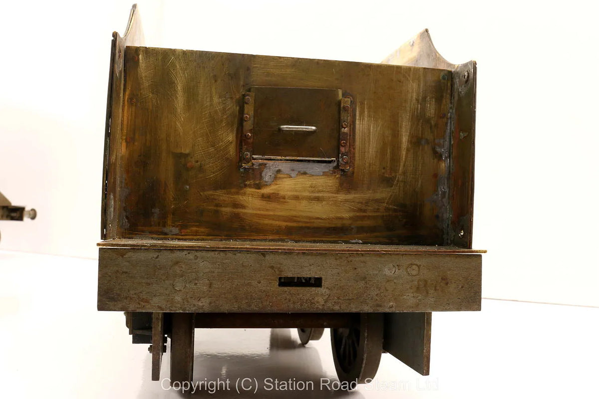 3 1/2 inch gauge LMS Mogul, running chassis with tender