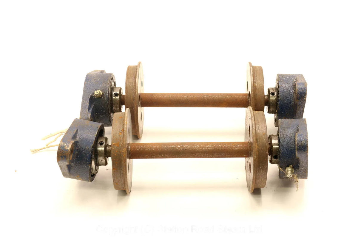 3 1/2 inch gauge LMS Mogul, running chassis with tender
