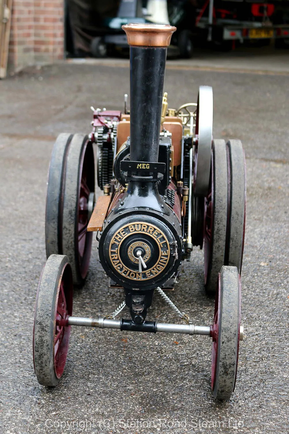 3 inch scale Burrell 6nhp agricultural engine