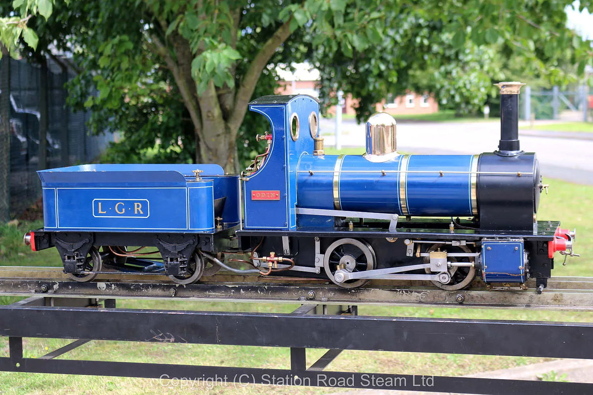5 inch gauge Polly II 0-4-0 with tender