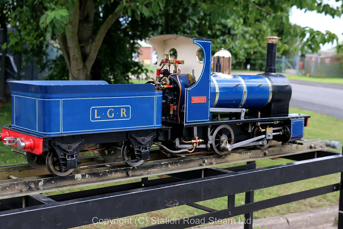 5 inch gauge Polly II 0-4-0 with tender