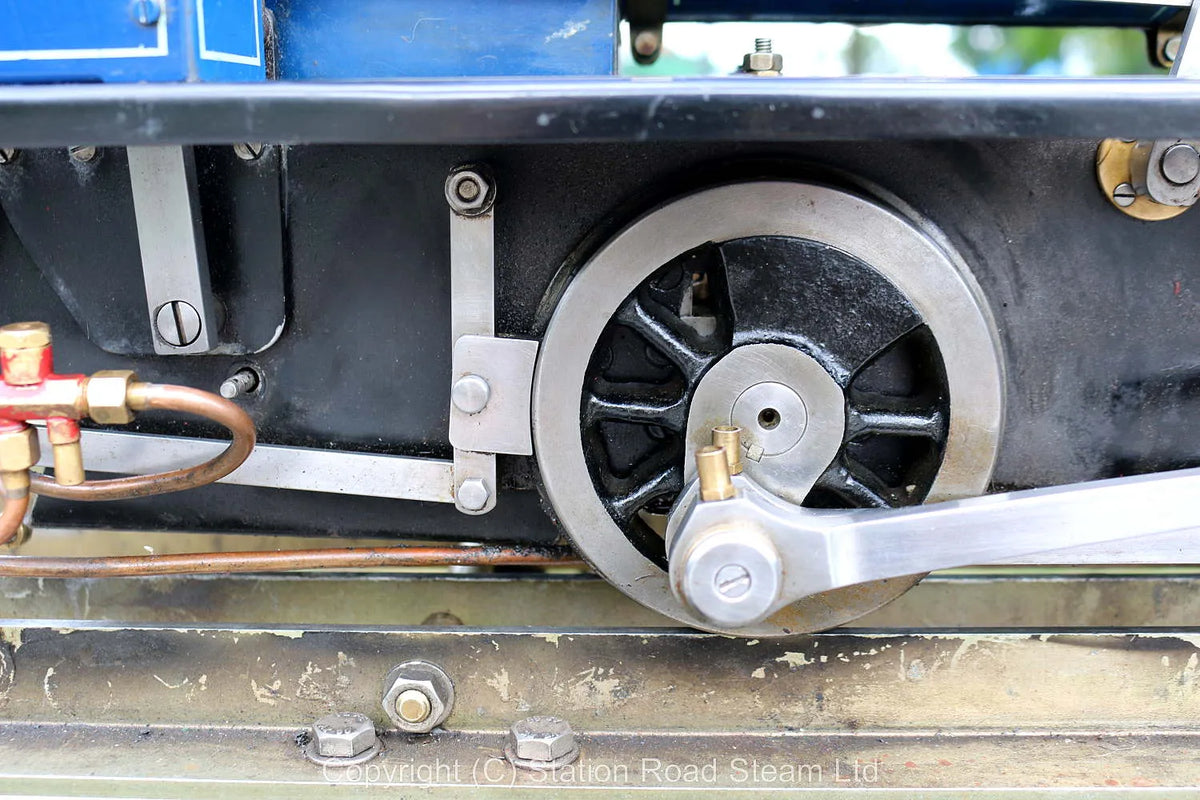 5 inch gauge Polly II 0-4-0 with tender