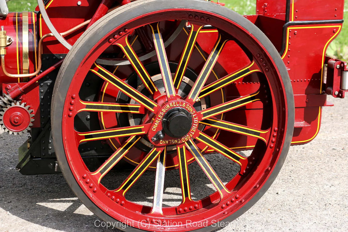 4 inch scale Burrell agricultural engine