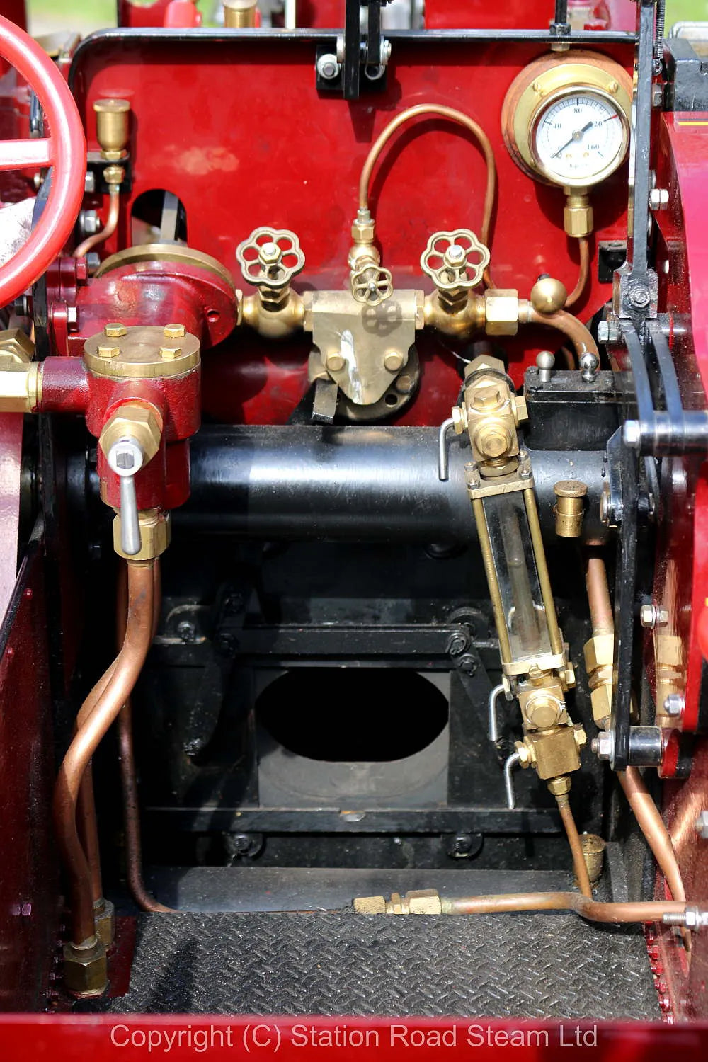 4 inch scale Burrell agricultural engine