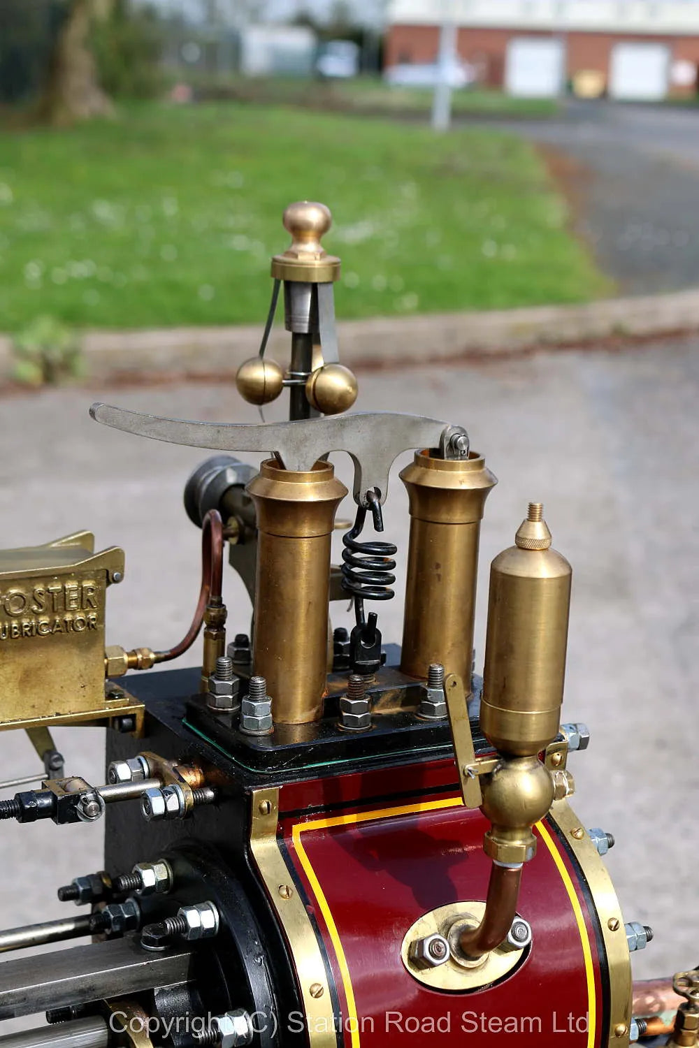 4 inch scale Burrell agricultural engine