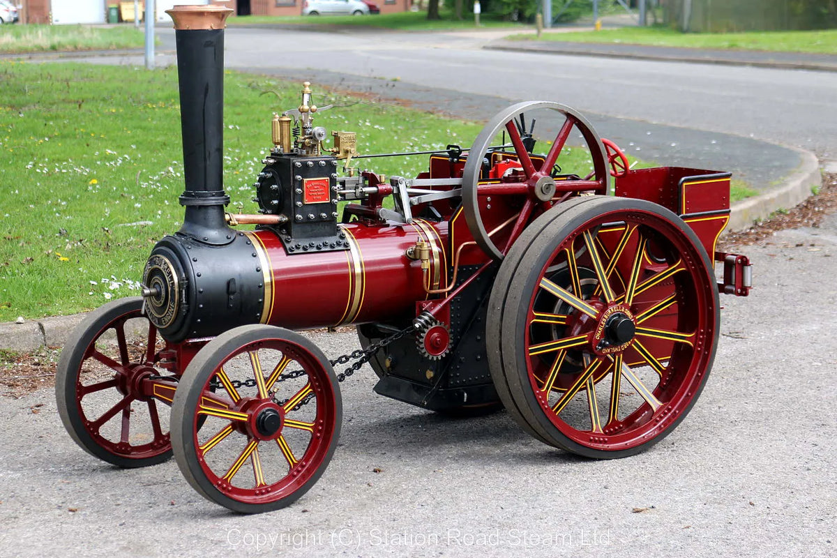 4 inch scale Burrell agricultural engine