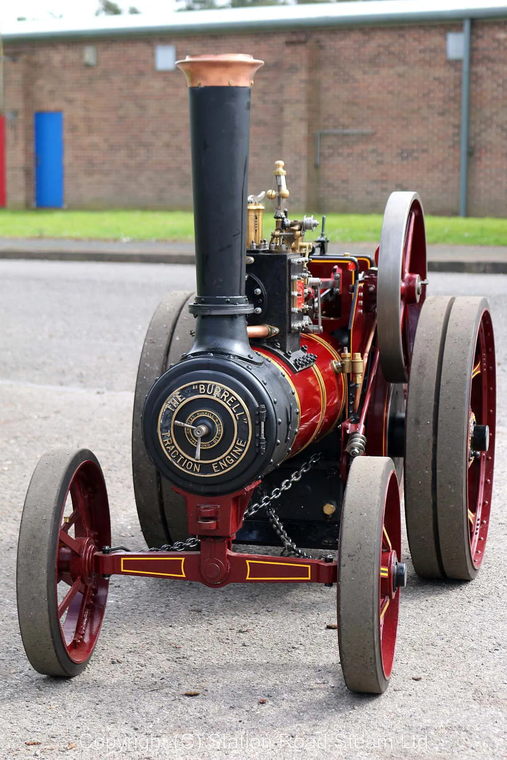 4 inch scale Burrell agricultural engine