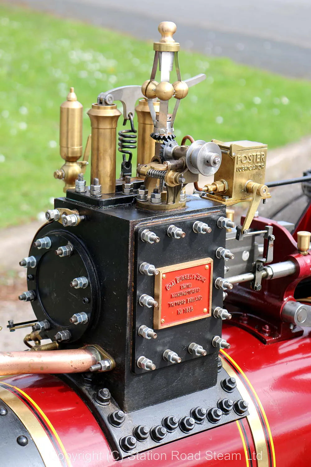 4 inch scale Burrell agricultural engine