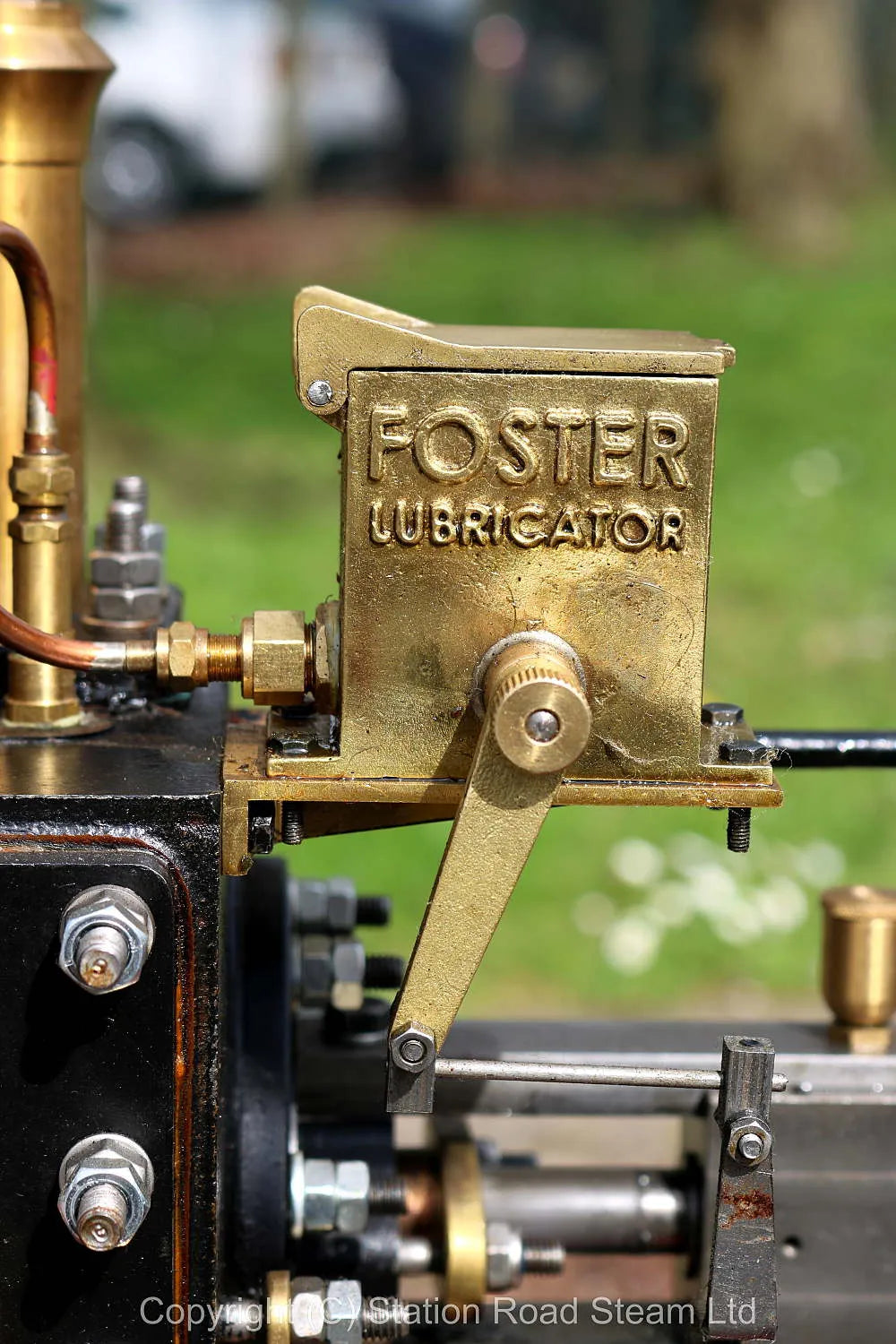 4 inch scale Burrell agricultural engine