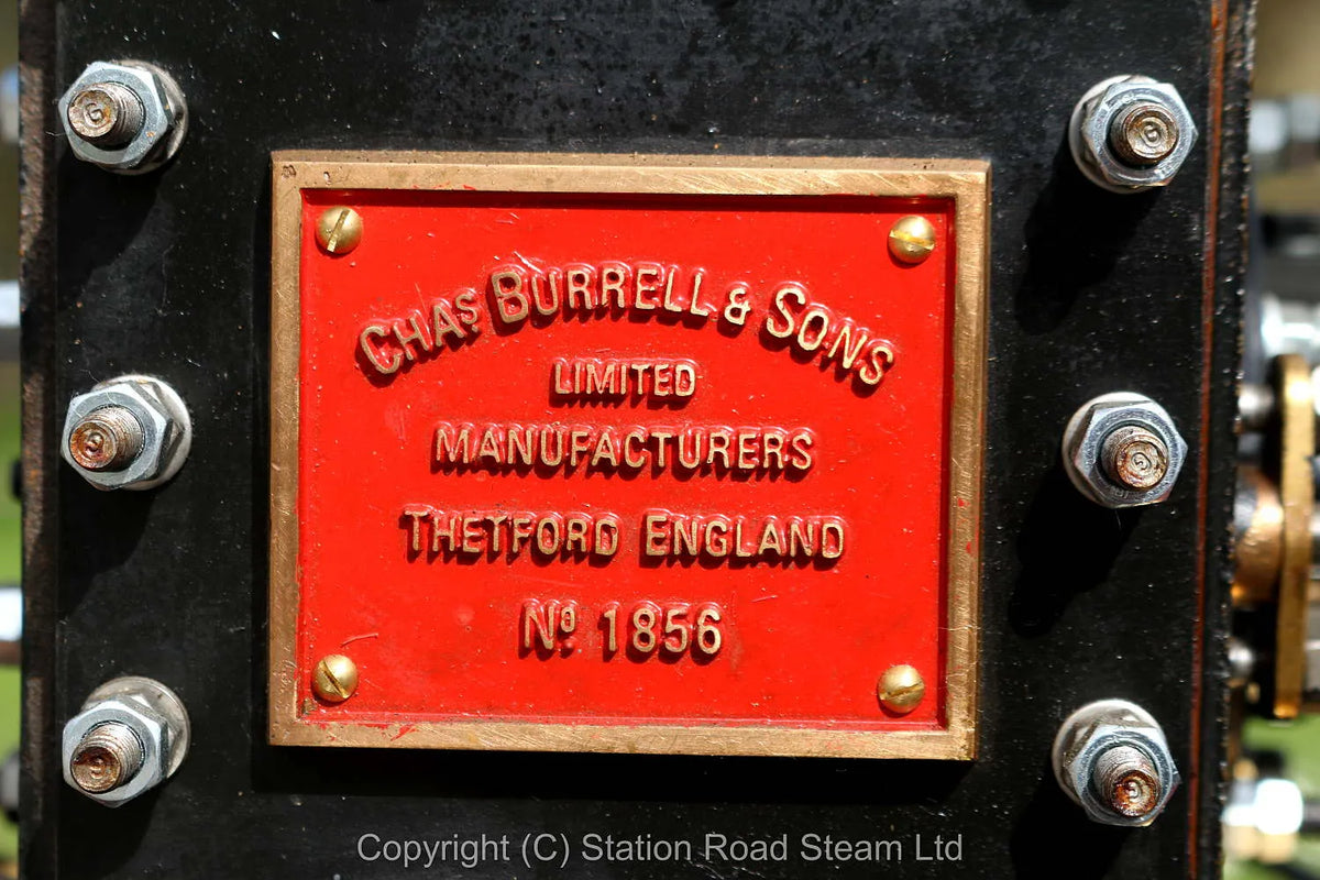 4 inch scale Burrell agricultural engine