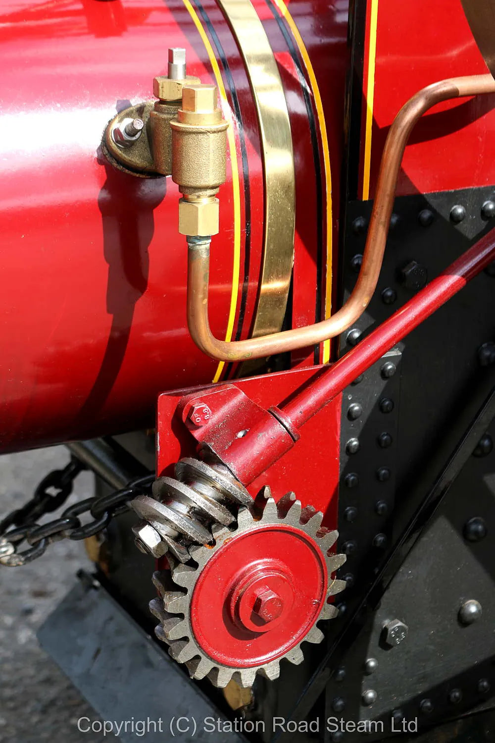 4 inch scale Burrell agricultural engine
