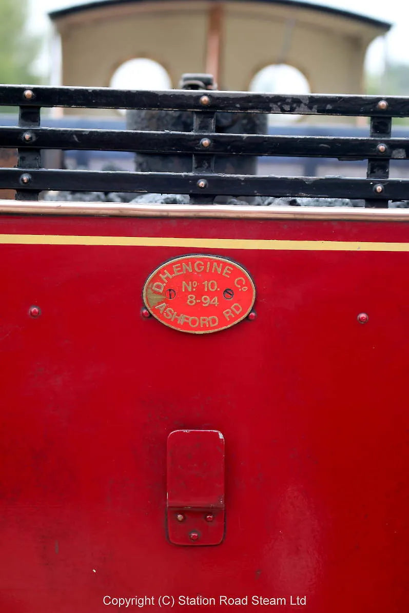 7 1/4 inch gauge Hunslet 0-4-0ST