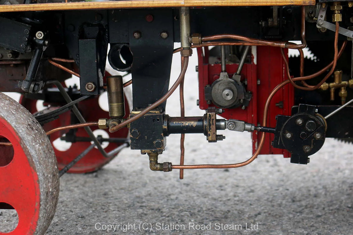 3 inch scale Suffolk Dredging tractor