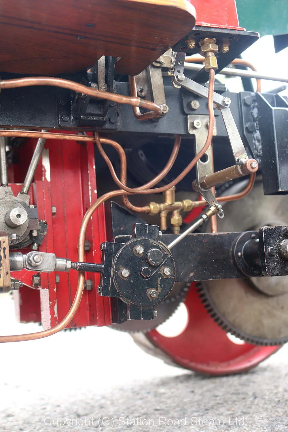 3 inch scale Suffolk Dredging tractor