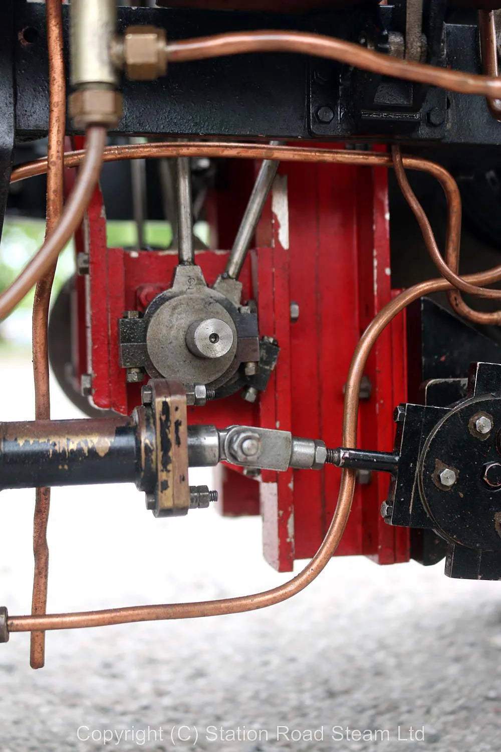 3 inch scale Suffolk Dredging tractor