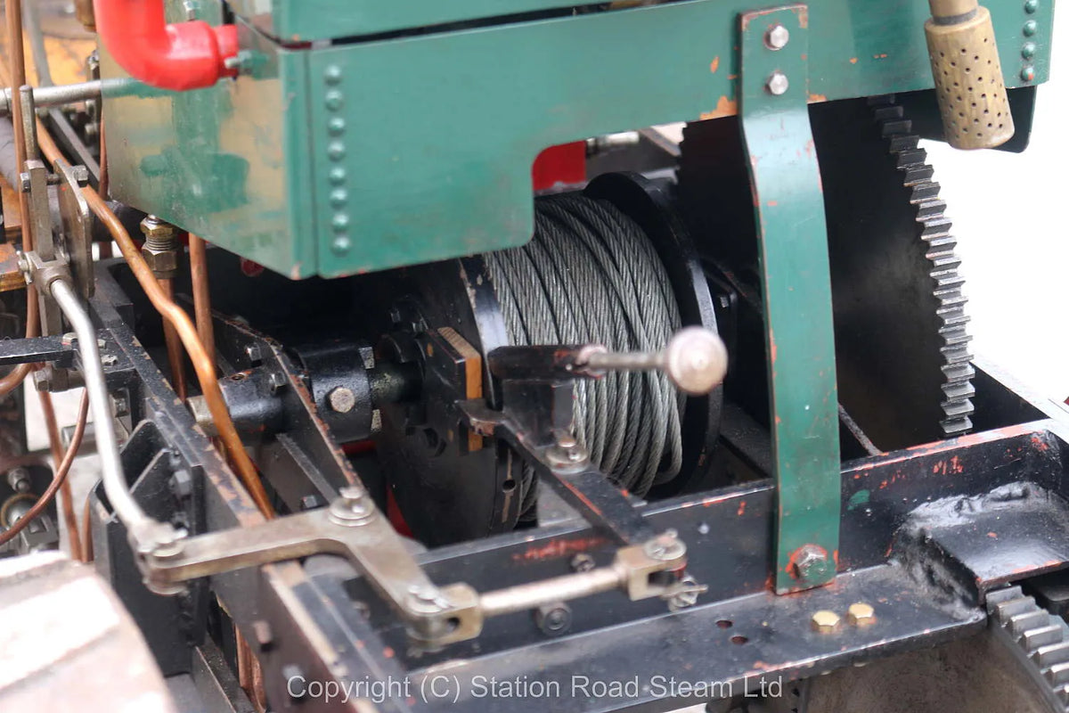 3 inch scale Suffolk Dredging tractor