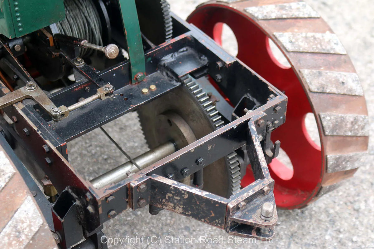 3 inch scale Suffolk Dredging tractor