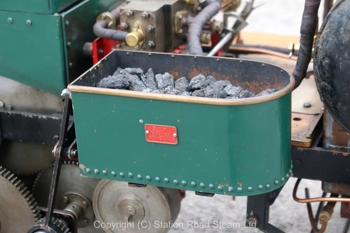 3 inch scale Suffolk Dredging tractor