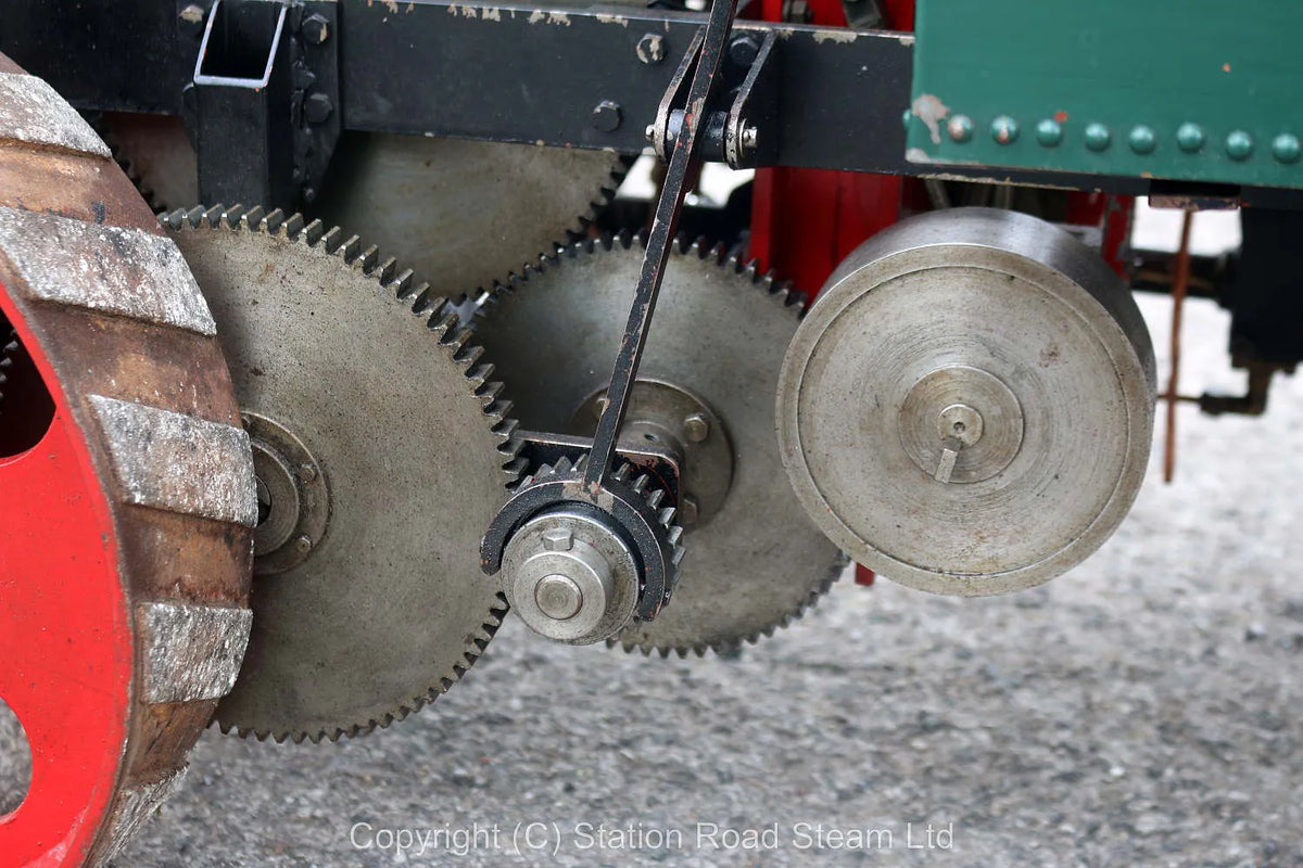 3 inch scale Suffolk Dredging tractor