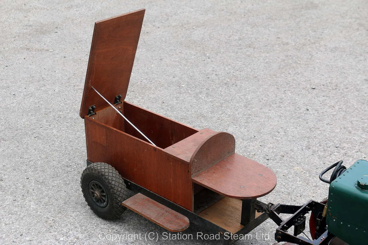 3 inch scale Suffolk Dredging tractor