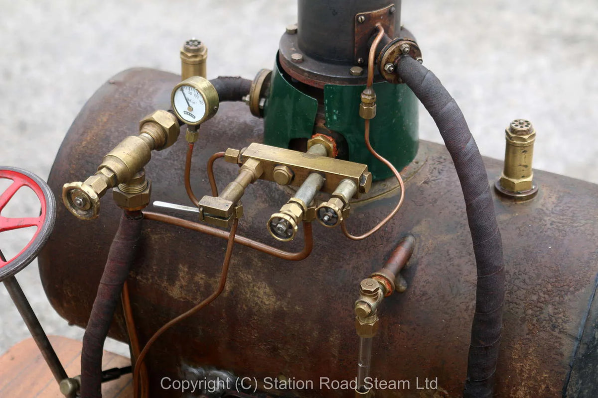 3 inch scale Suffolk Dredging tractor
