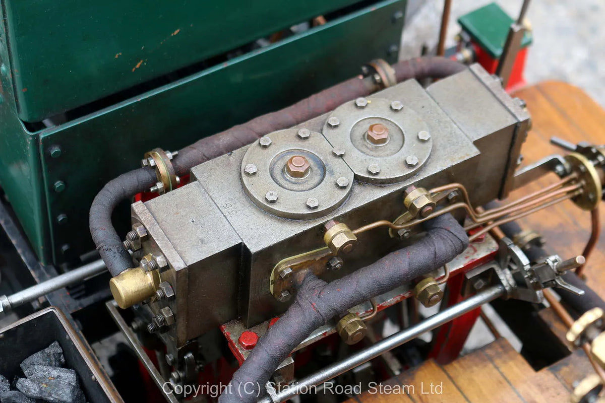 3 inch scale Suffolk Dredging tractor