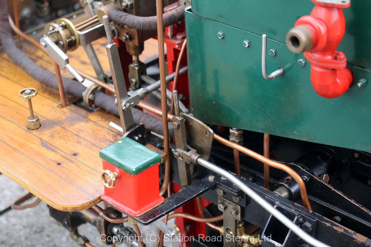 3 inch scale Suffolk Dredging tractor
