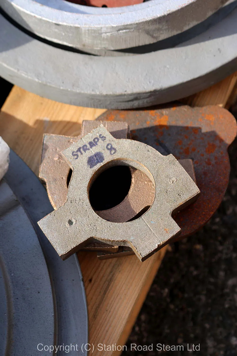 4 inch scale Tasker "Little Giant" parts/castings/copper boiler