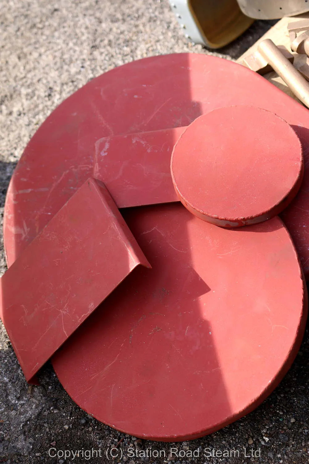 4 inch scale Tasker "Little Giant" parts/castings/copper boiler