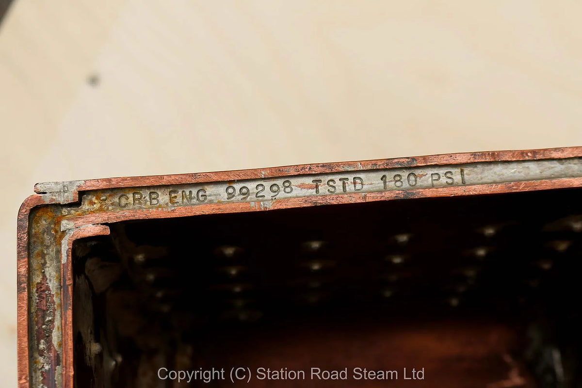 7 1/4 inch gauge LSWR B4 commercial boiler with associated castings