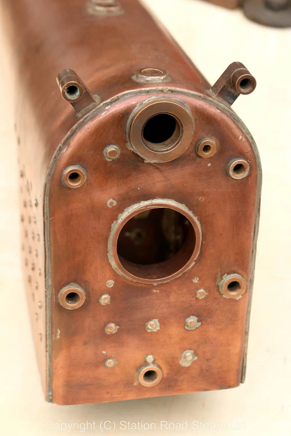 7 1/4 inch gauge LSWR B4 commercial boiler with associated castings