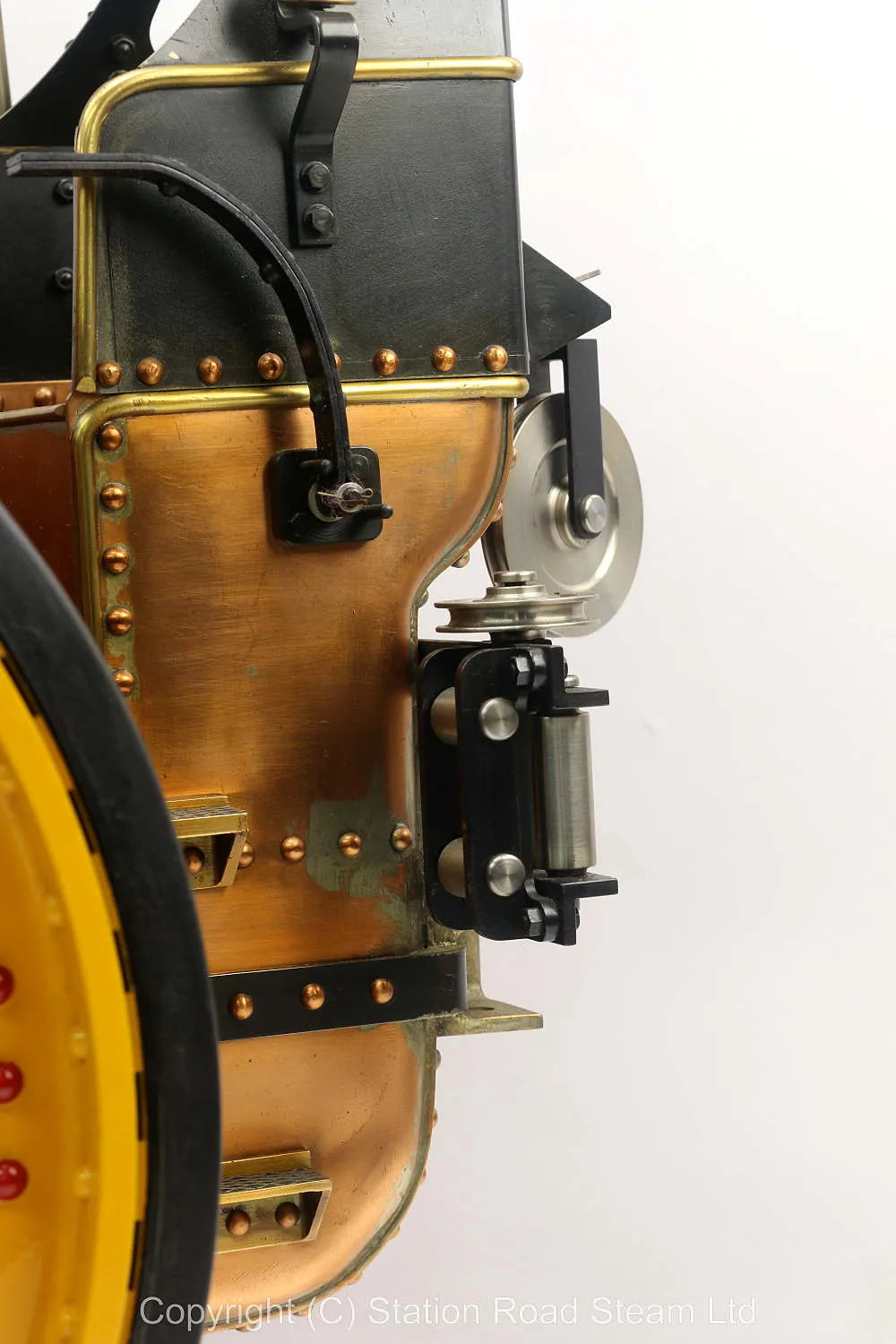 2 inch scale Burrell DCC Showmans Road Locomotive