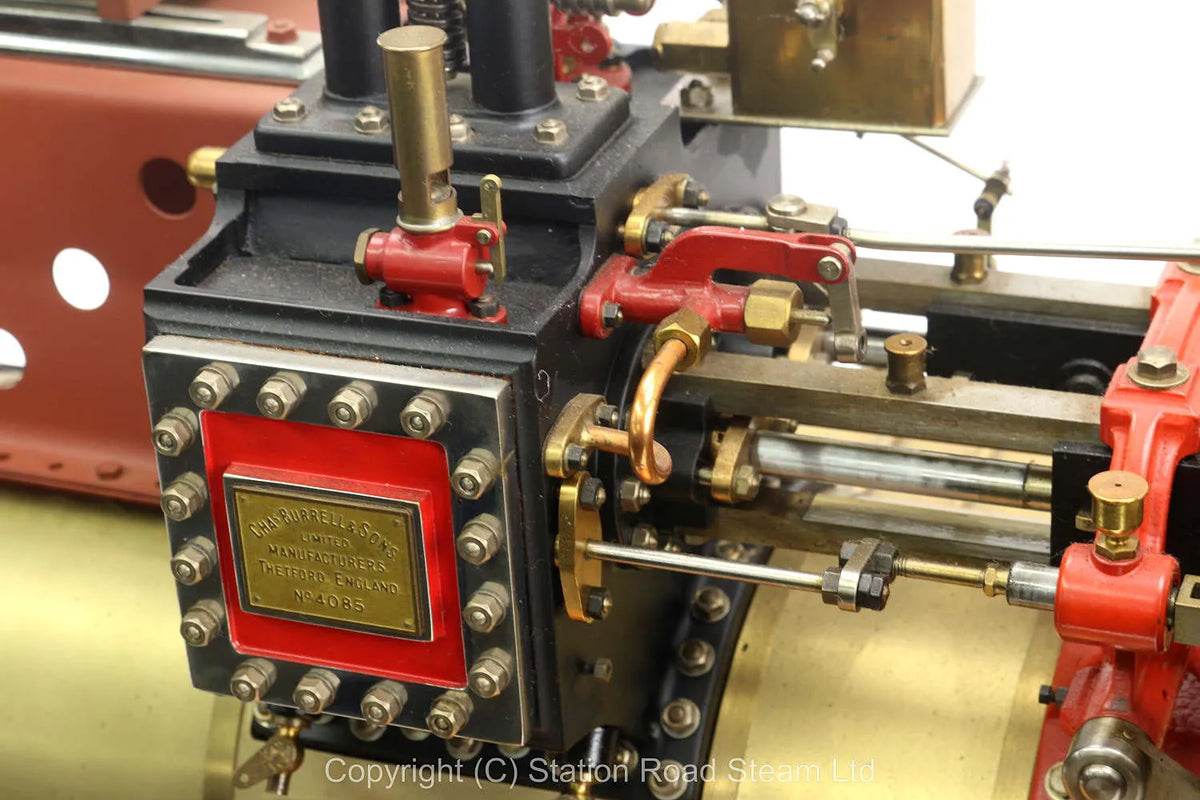 2 inch scale Burrell DCC Showmans Road Locomotive