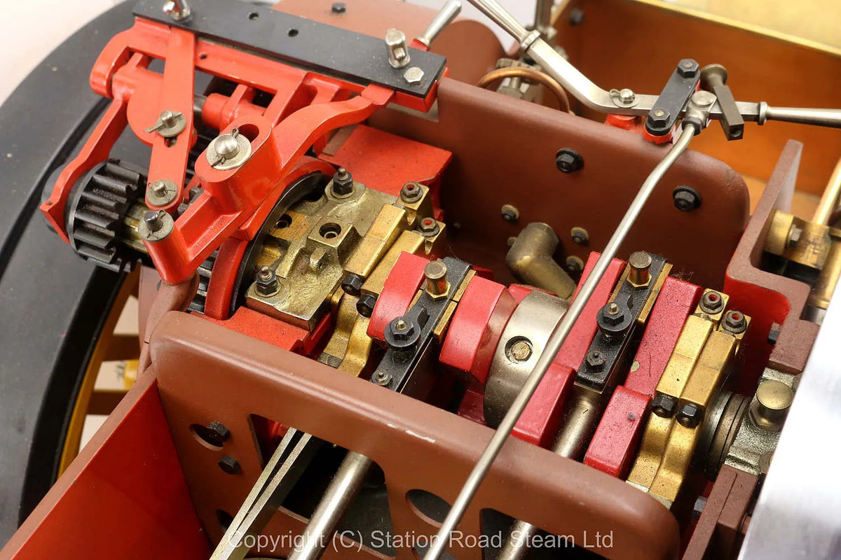 2 inch scale Burrell DCC Showmans Road Locomotive
