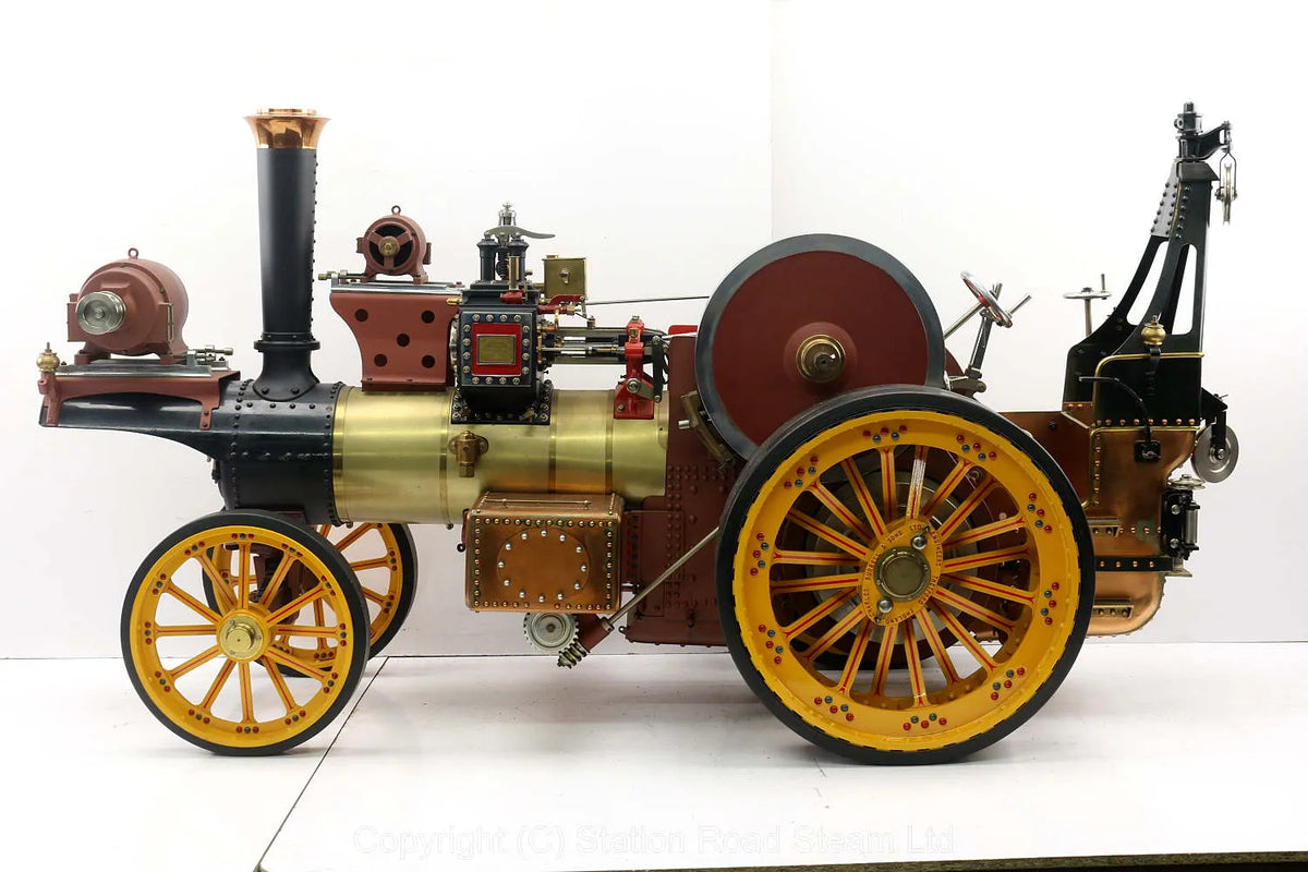 2 inch scale Burrell DCC Showmans Road Locomotive