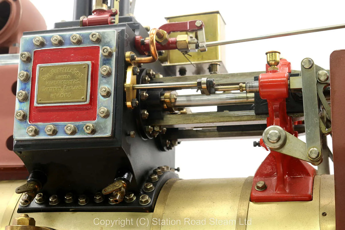 2 inch scale Burrell DCC Showmans Road Locomotive