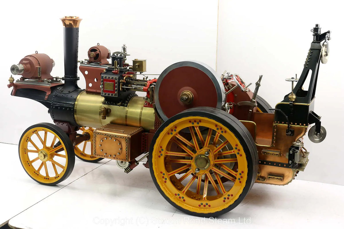 2 inch scale Burrell DCC Showmans Road Locomotive
