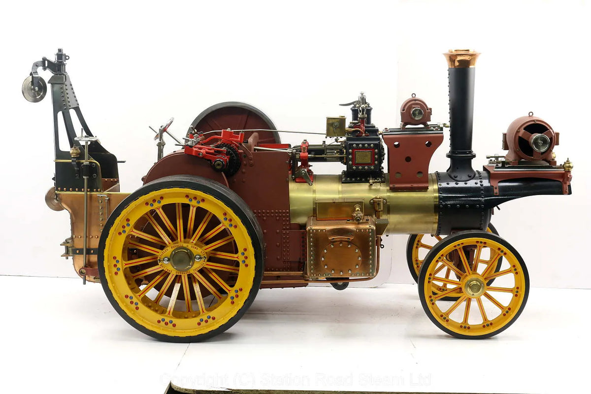 2 inch scale Burrell DCC Showmans Road Locomotive