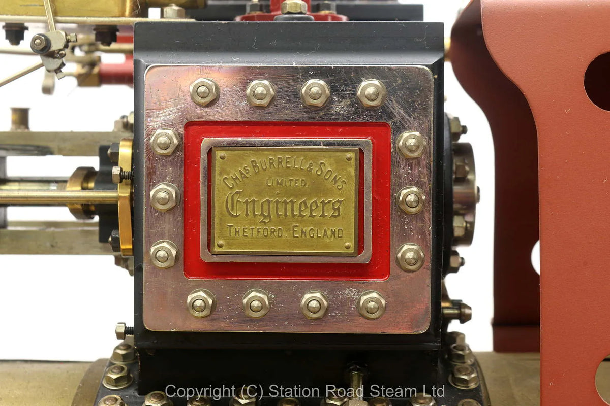 2 inch scale Burrell DCC Showmans Road Locomotive
