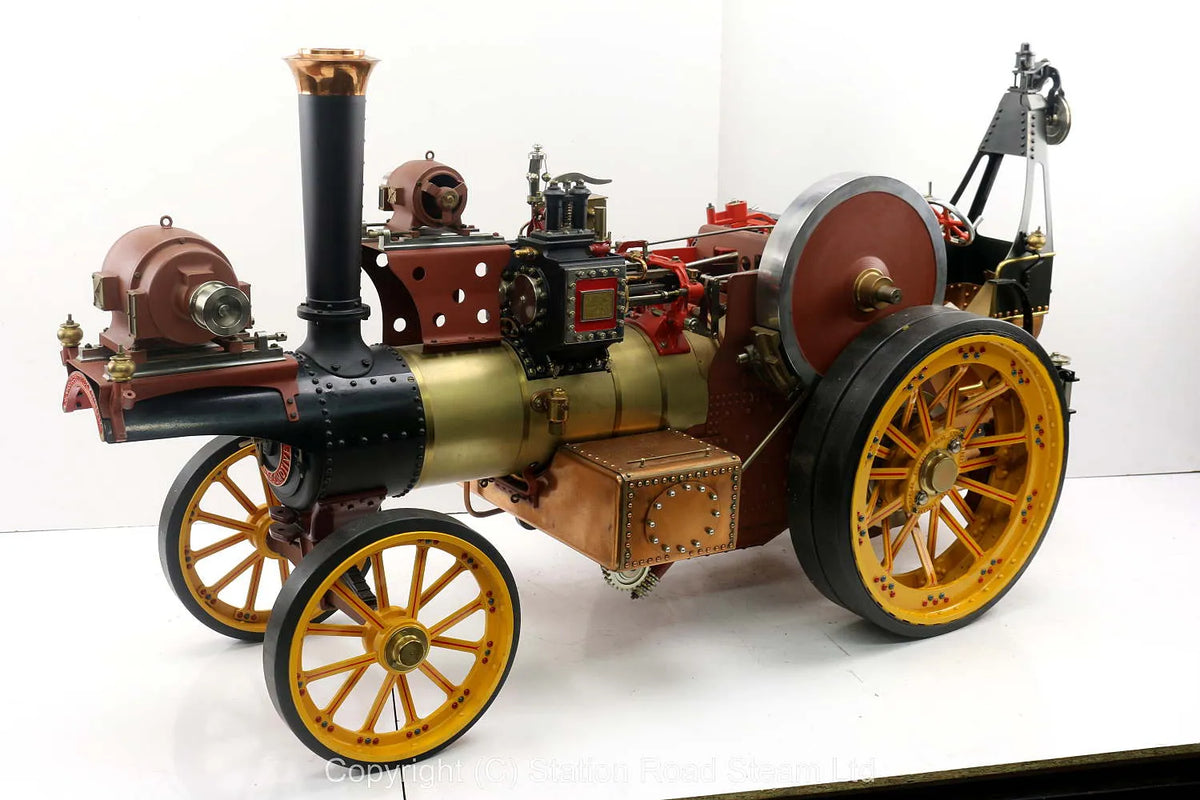 2 inch scale Burrell DCC Showmans Road Locomotive