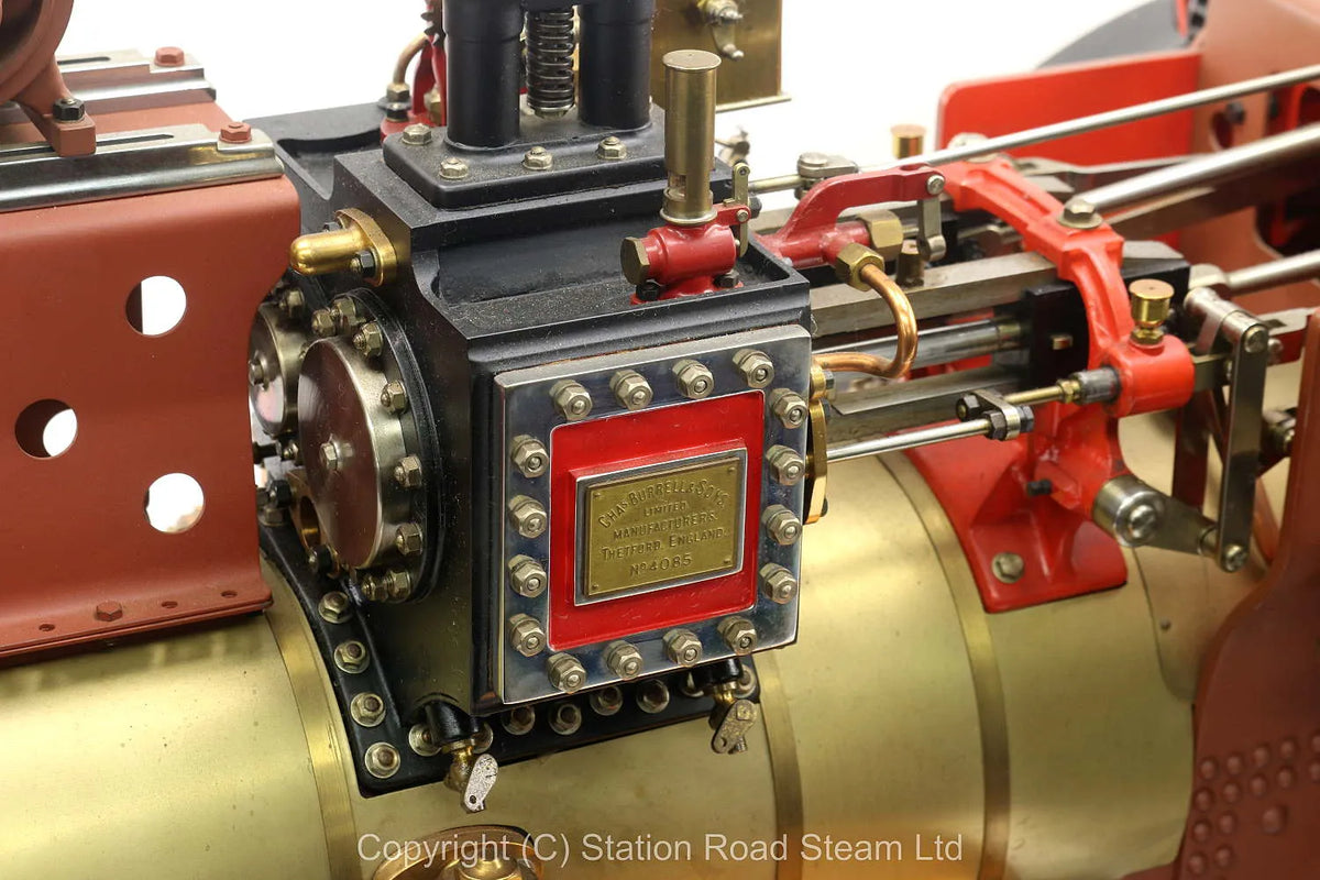 2 inch scale Burrell DCC Showmans Road Locomotive