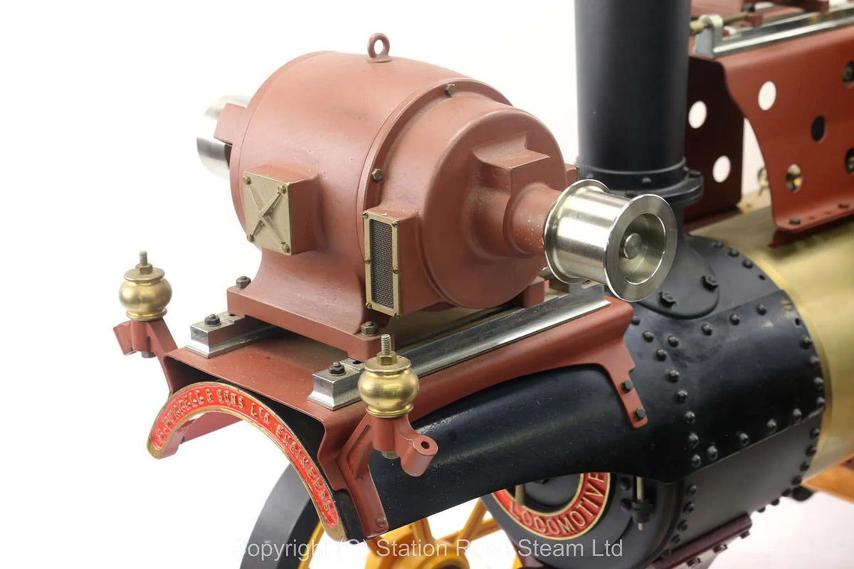 2 inch scale Burrell DCC Showmans Road Locomotive