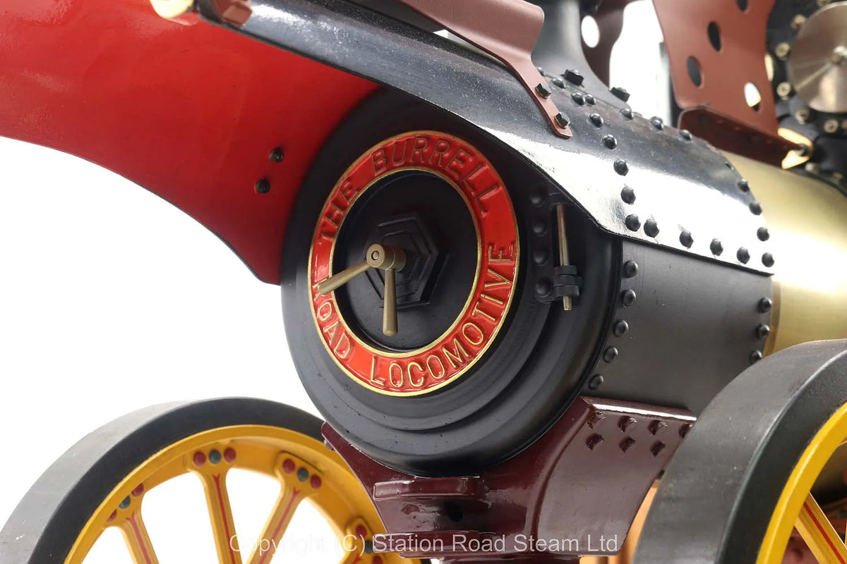 2 inch scale Burrell DCC Showmans Road Locomotive