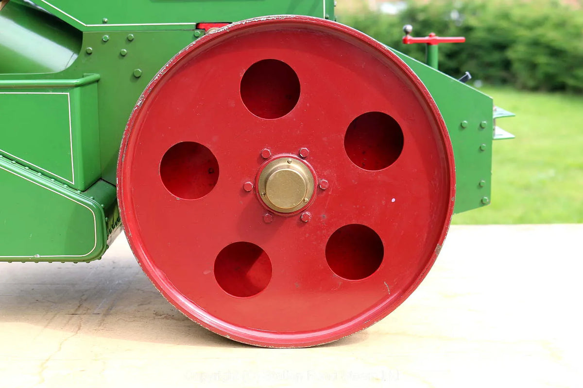 3 inch scale Wallis and Steevens "Simplicity" roller with driving truck