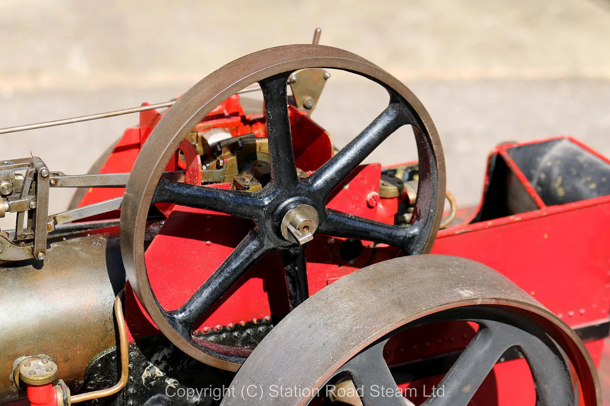 1 1/2 inch scale Burrell agricultural engine