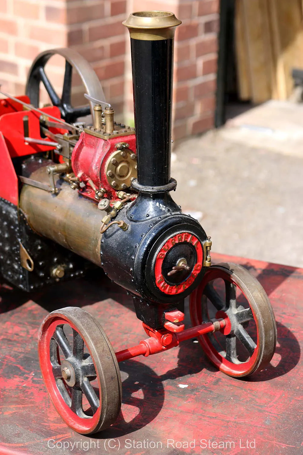 1 1/2 inch scale Burrell agricultural engine