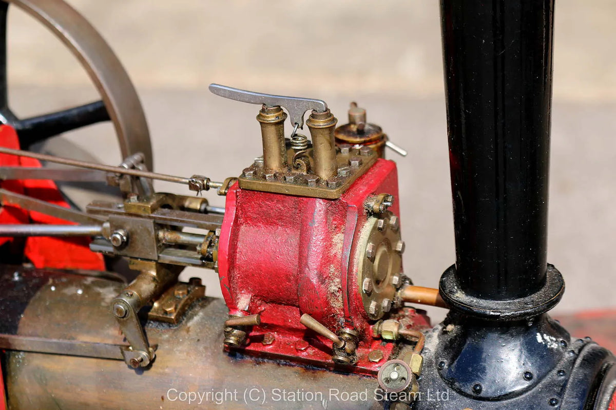 1 1/2 inch scale Burrell agricultural engine