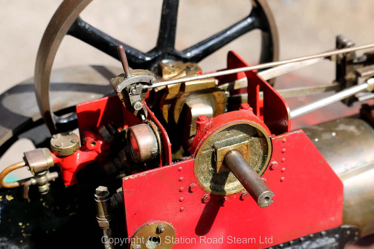 1 1/2 inch scale Burrell agricultural engine