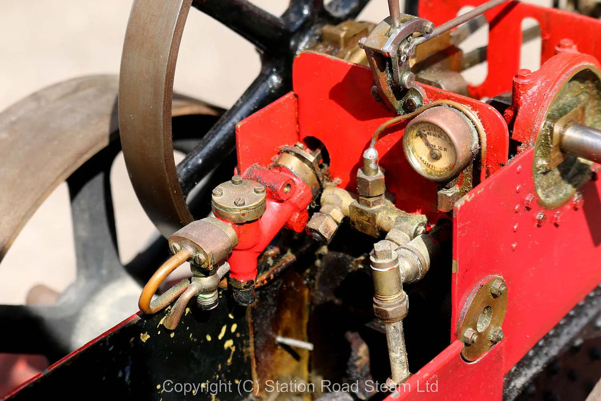 1 1/2 inch scale Burrell agricultural engine